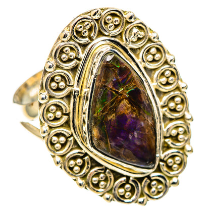 Ammolite Rings handcrafted by Ana Silver Co - RING108727 - Photo 2
