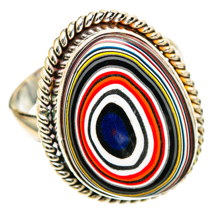 Fordite Rings handcrafted by Ana Silver Co - RING108729 - Photo 2