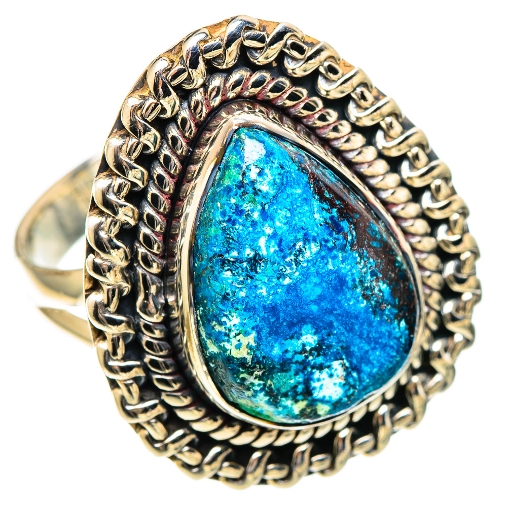 Shattuckite Rings handcrafted by Ana Silver Co - RING108736 - Photo 2