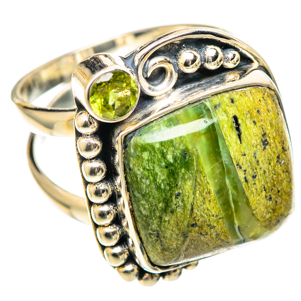 Rainforest Jasper Rings handcrafted by Ana Silver Co - RING108740 - Photo 2