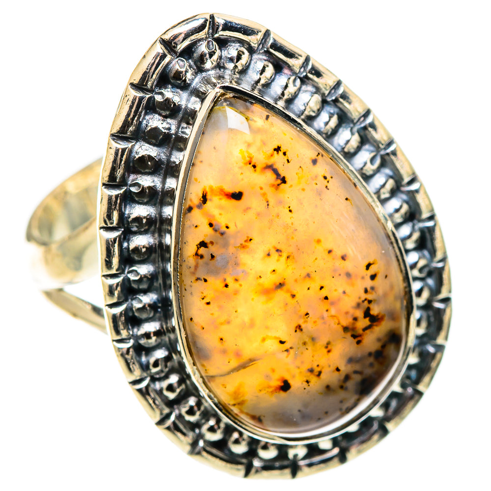 Montana Agate Rings handcrafted by Ana Silver Co - RING108744 - Photo 2
