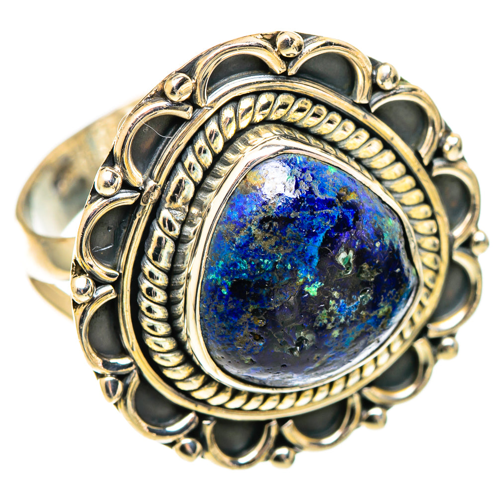 Shattuckite Rings handcrafted by Ana Silver Co - RING108790 - Photo 2