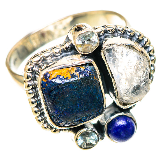 Azurite Rings handcrafted by Ana Silver Co - RING108793 - Photo 2