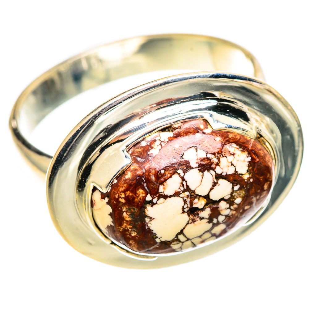Wild Horse Jasper Rings handcrafted by Ana Silver Co - RING108802 - Photo 2