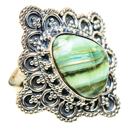Ocean Jasper Rings handcrafted by Ana Silver Co - RING108832 - Photo 2