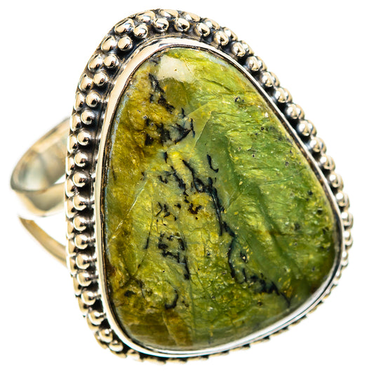Rainforest Jasper Rings handcrafted by Ana Silver Co - RING108834 - Photo 2