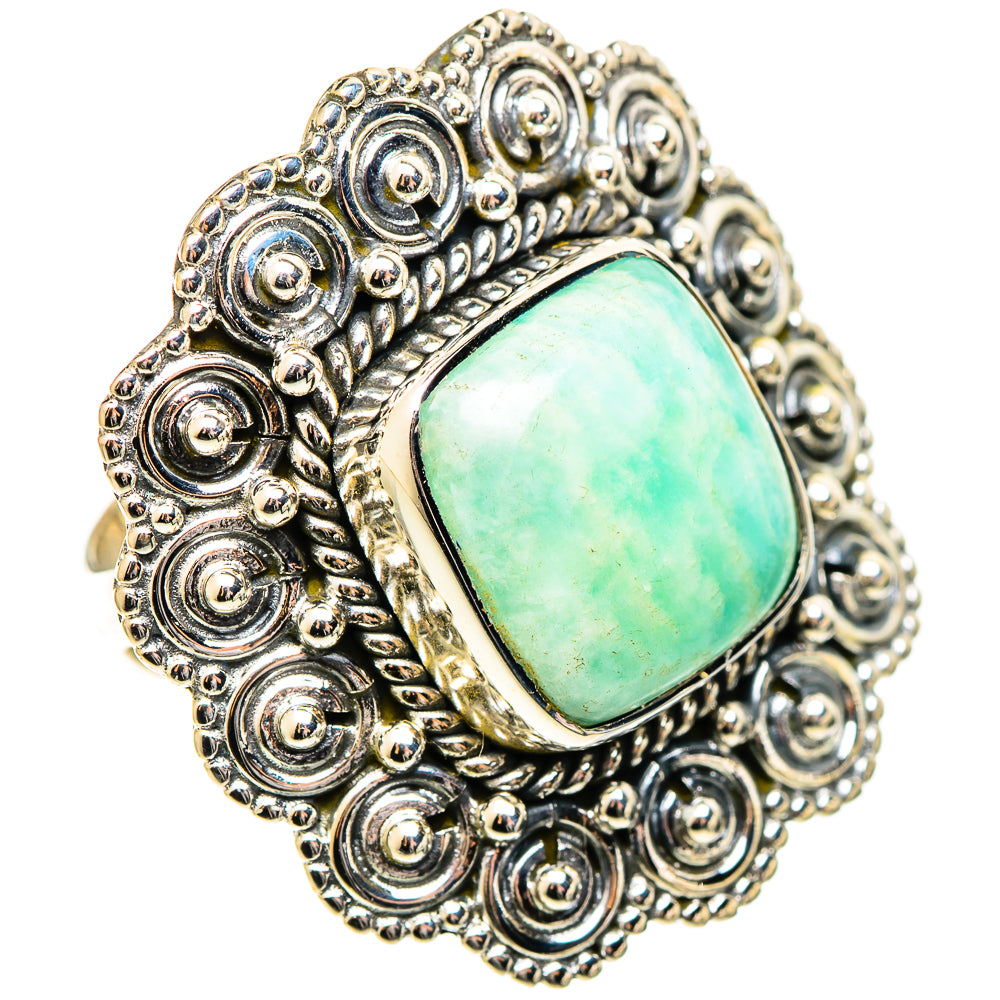 Larimar Rings handcrafted by Ana Silver Co - RING108835 - Photo 2