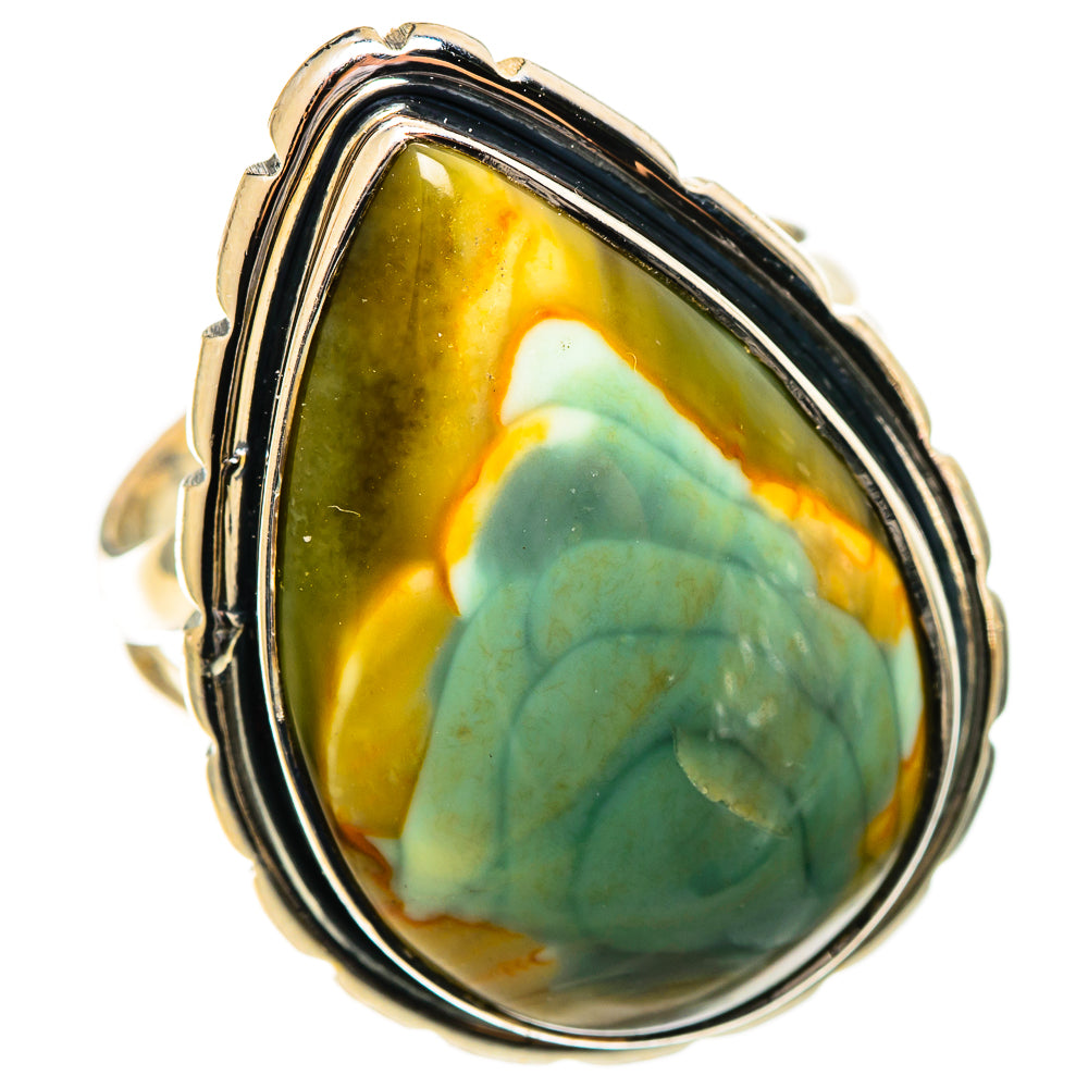 Polychrome Jasper Rings handcrafted by Ana Silver Co - RING108837 - Photo 2