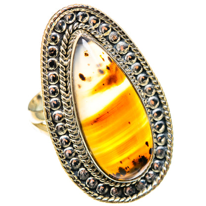 Montana Agate Rings handcrafted by Ana Silver Co - RING108838 - Photo 2