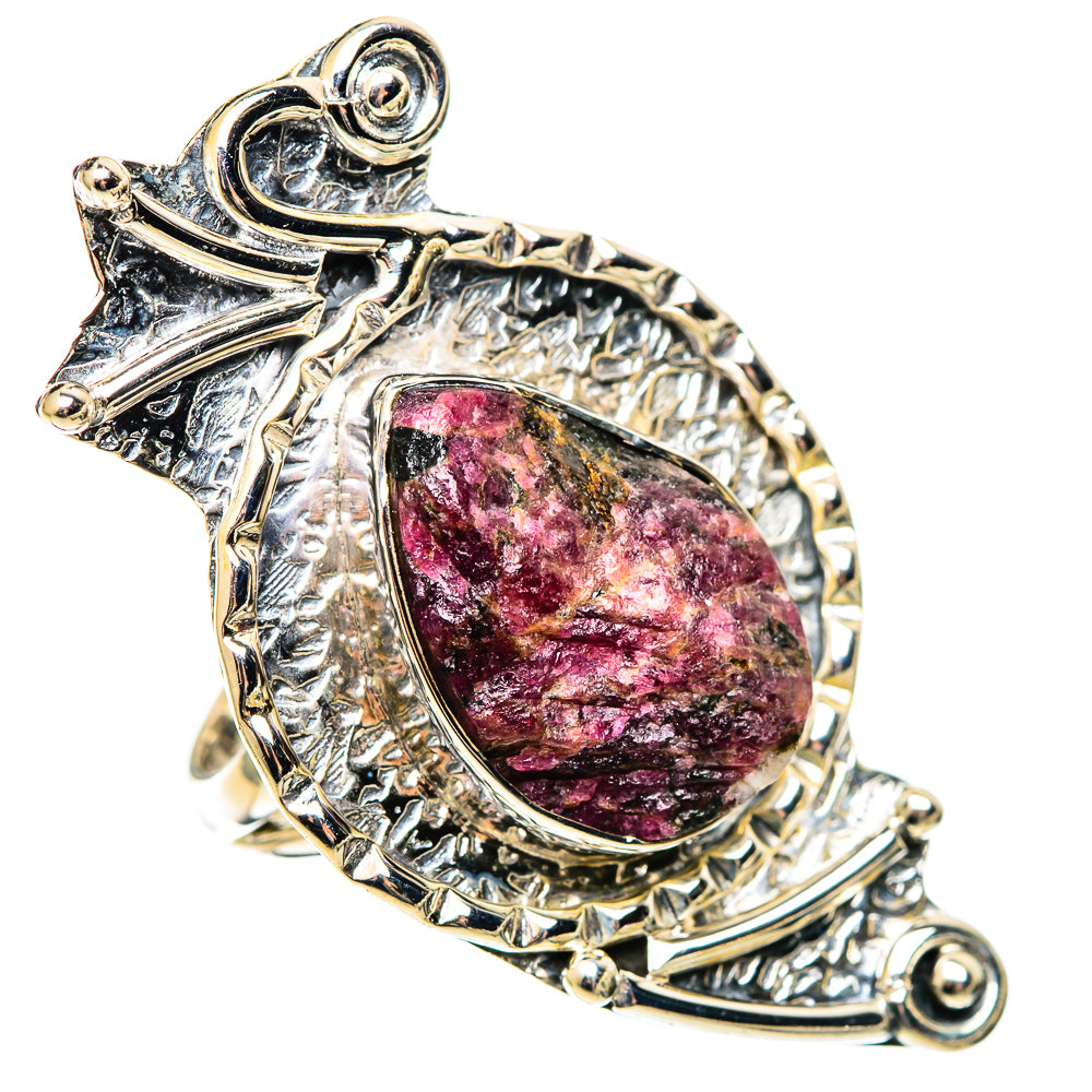 Russian Eudialyte Rings handcrafted by Ana Silver Co - RING108845 - Photo 2