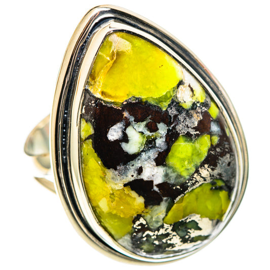 Rainforest Jasper Rings handcrafted by Ana Silver Co - RING108870 - Photo 2