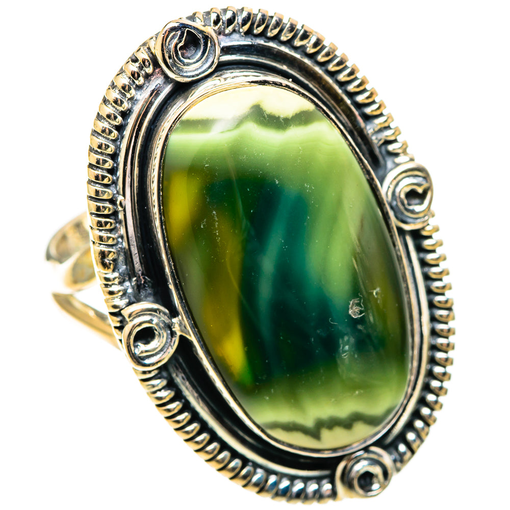 Polychrome Jasper Rings handcrafted by Ana Silver Co - RING108872 - Photo 2