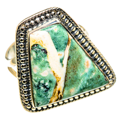 Ocean Jasper Rings handcrafted by Ana Silver Co - RING108873 - Photo 2