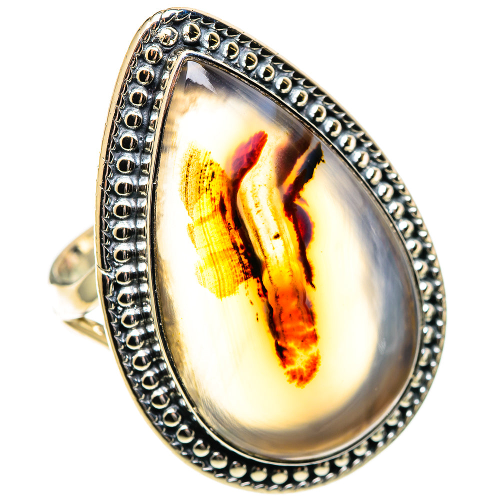 Montana Agate Rings handcrafted by Ana Silver Co - RING108880 - Photo 2