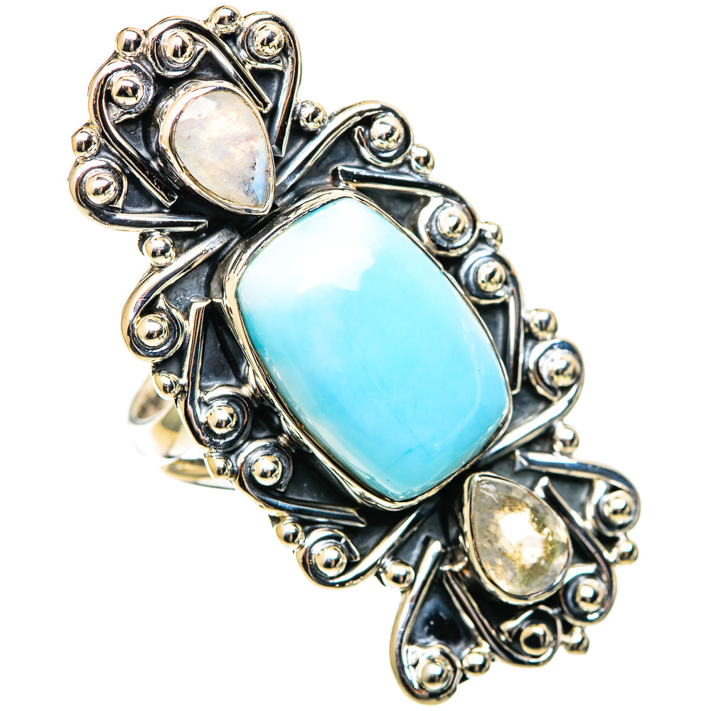 Owyhee Opal Rings handcrafted by Ana Silver Co - RING108902 - Photo 2