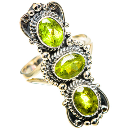 Peridot Rings handcrafted by Ana Silver Co - RING108904 - Photo 2