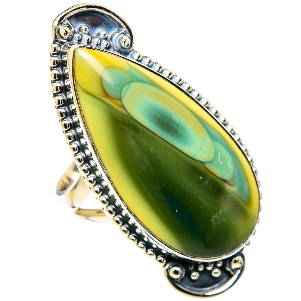 Polychrome Jasper Rings handcrafted by Ana Silver Co - RING108907 - Photo 2