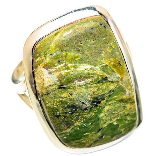 Rainforest Jasper Rings handcrafted by Ana Silver Co - RING108912 - Photo 2
