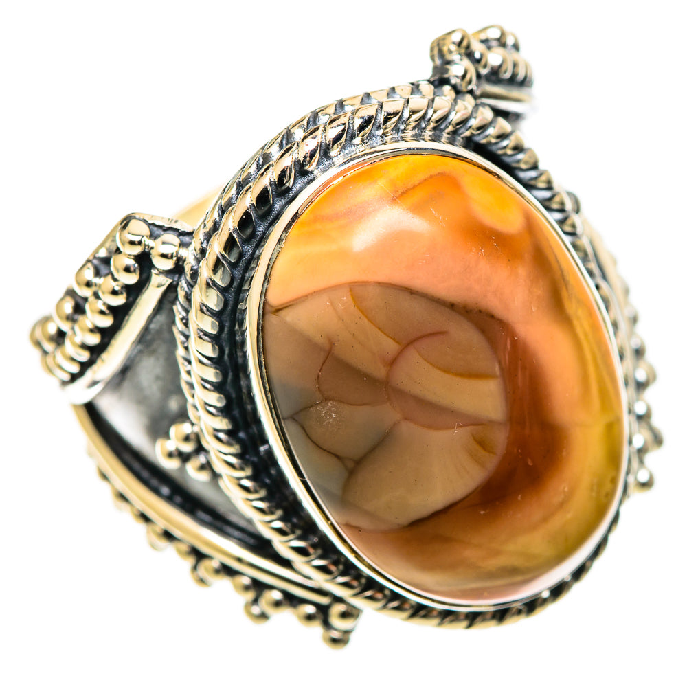 Imperial Jasper Rings handcrafted by Ana Silver Co - RING108913 - Photo 2