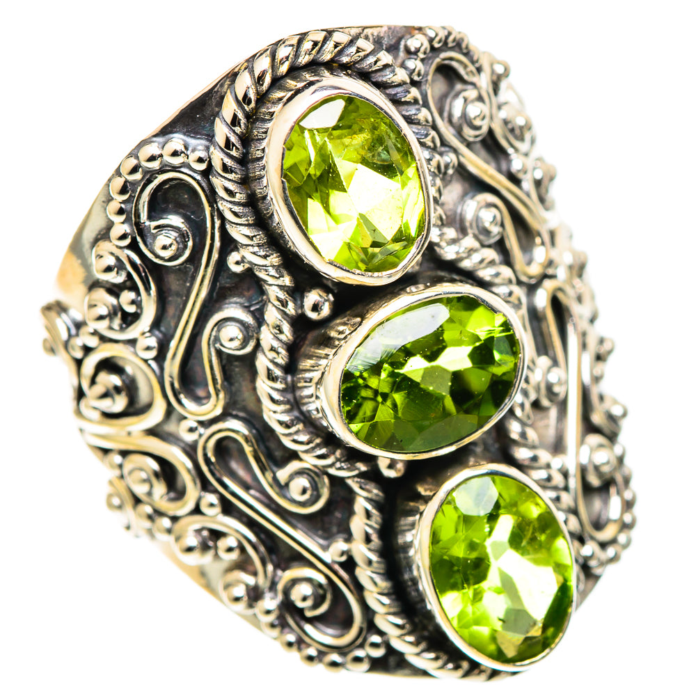Peridot Rings handcrafted by Ana Silver Co - RING108934 - Photo 2