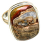 Mushroom Rhyolite Rings handcrafted by Ana Silver Co - RING108937 - Photo 2