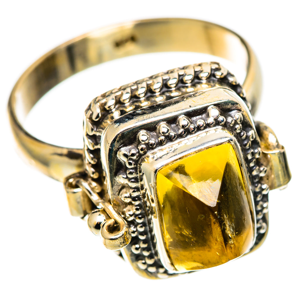 Citrine Rings handcrafted by Ana Silver Co - RING108940 - Photo 2