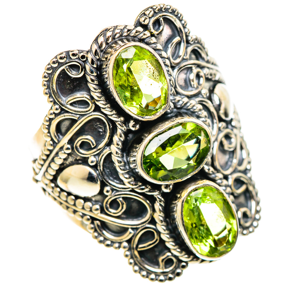 Peridot Rings handcrafted by Ana Silver Co - RING108964 - Photo 2