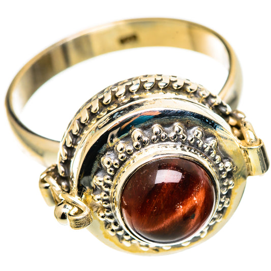 Red Tiger Eye Rings handcrafted by Ana Silver Co - RING108968 - Photo 2