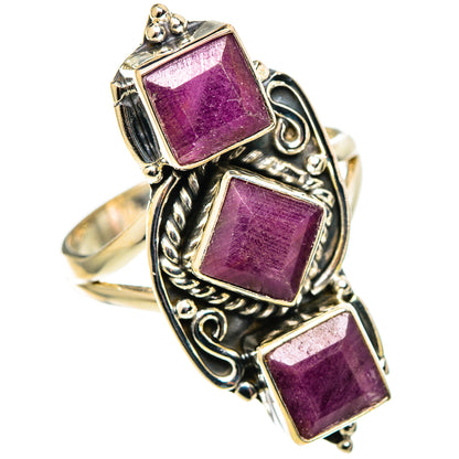 Ruby Rings handcrafted by Ana Silver Co - RING108972 - Photo 2