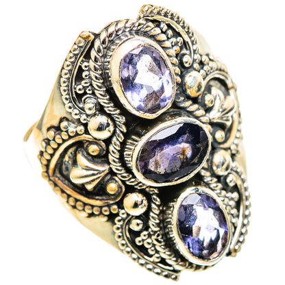 Violet Spinel Rings handcrafted by Ana Silver Co - RING108974 - Photo 2