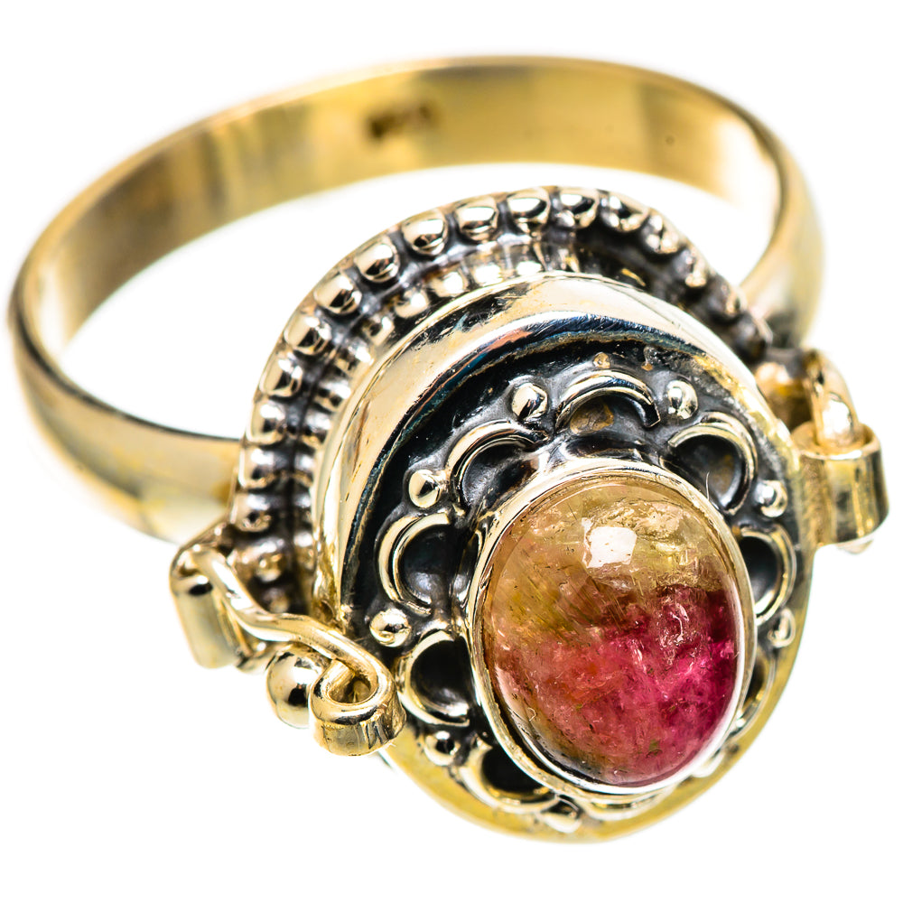 Pink Tourmaline Rings handcrafted by Ana Silver Co - RING108983 - Photo 2