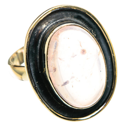 Rose Quartz Rings handcrafted by Ana Silver Co - RING109032 - Photo 2
