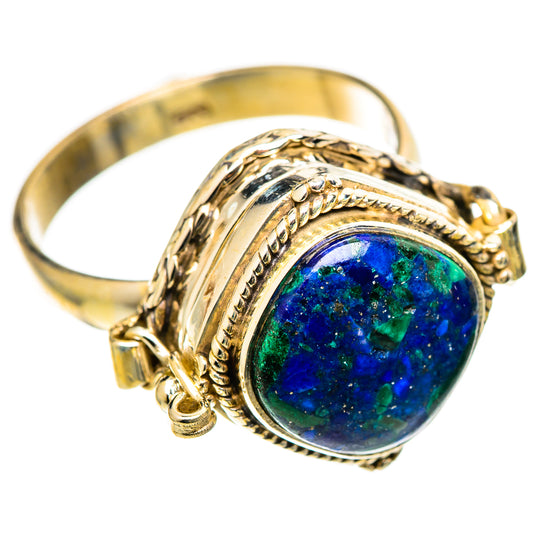 Azurite Rings handcrafted by Ana Silver Co - RING109070 - Photo 2
