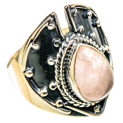 Rose Quartz Rings handcrafted by Ana Silver Co - RING109087 - Photo 2