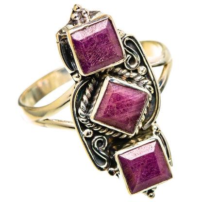 Ruby Rings handcrafted by Ana Silver Co - RING109088 - Photo 2