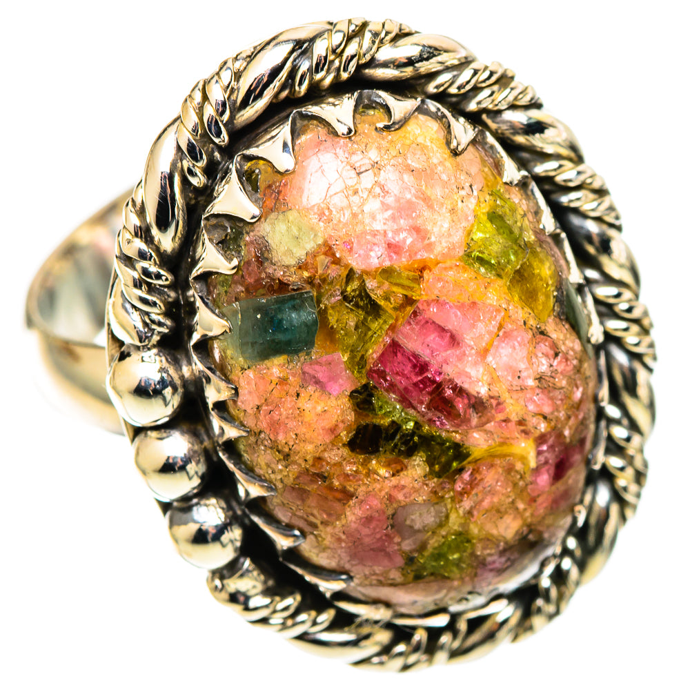 Tourmaline Rings handcrafted by Ana Silver Co - RING109089 - Photo 2