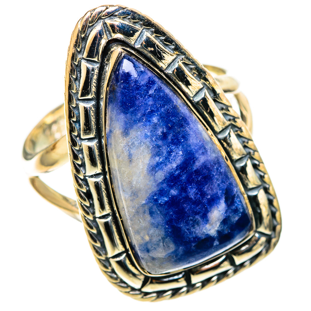 Sodalite Rings handcrafted by Ana Silver Co - RING109101 - Photo 2