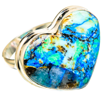 Azurite Rings handcrafted by Ana Silver Co - RING109138 - Photo 2