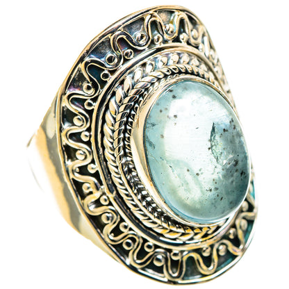 Aquamarine Rings handcrafted by Ana Silver Co - RING109177 - Photo 2