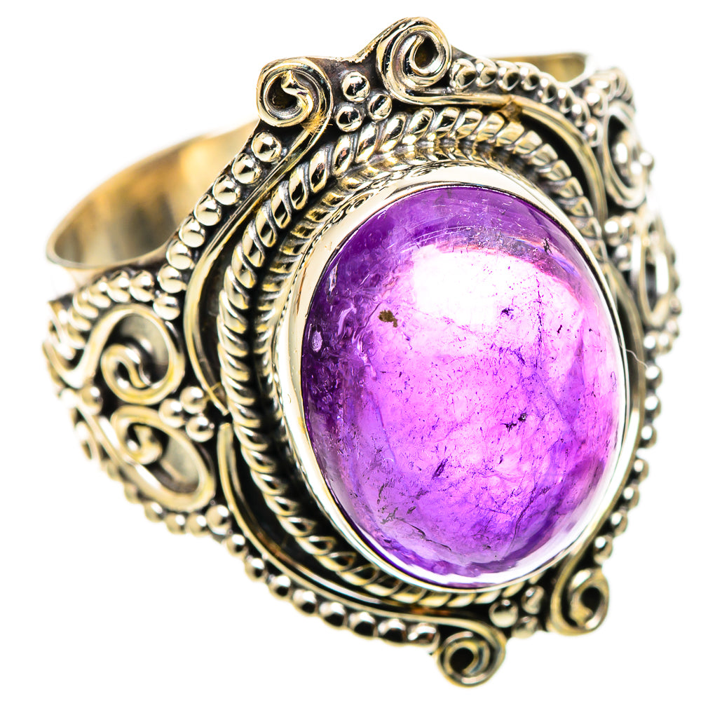 Amethyst Rings handcrafted by Ana Silver Co - RING109200 - Photo 2