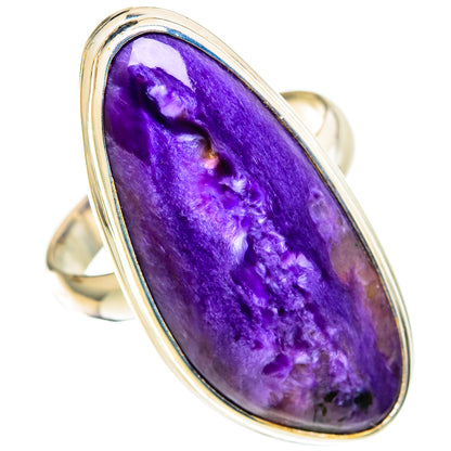Charoite Rings handcrafted by Ana Silver Co - RING109202 - Photo 2