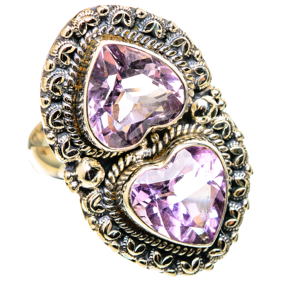 Amethyst Rings handcrafted by Ana Silver Co - RING109203 - Photo 2