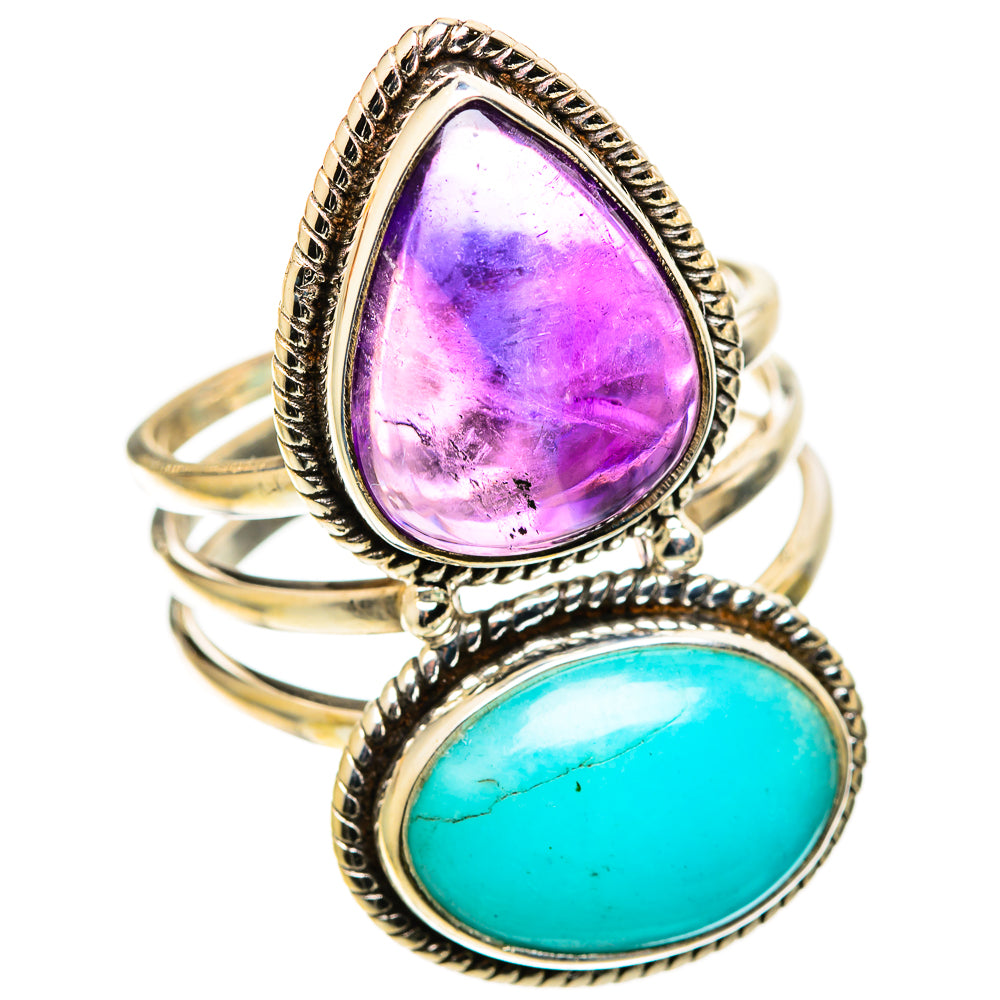 Larimar Rings handcrafted by Ana Silver Co - RING109214 - Photo 2