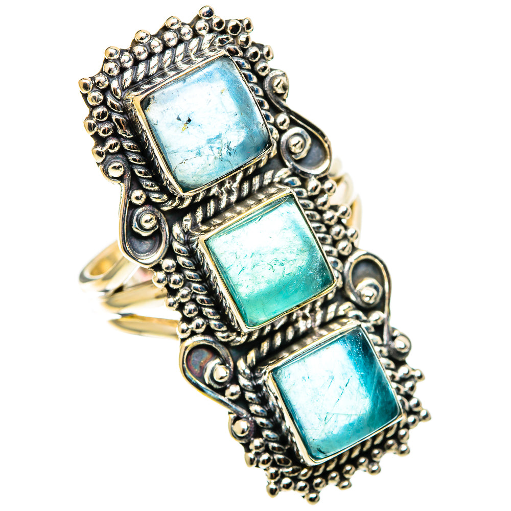 Apatite Rings handcrafted by Ana Silver Co - RING109218 - Photo 2