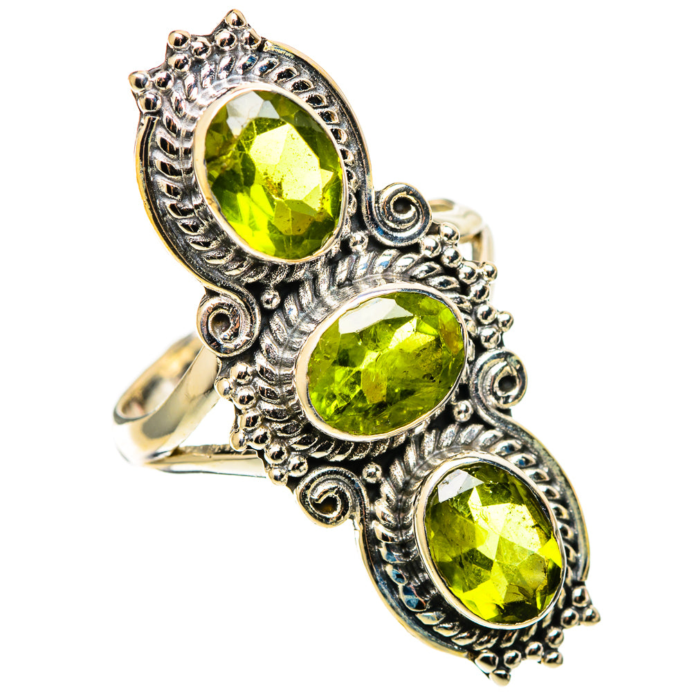 Peridot Rings handcrafted by Ana Silver Co - RING109222 - Photo 2