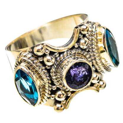 Violet Spinel Rings handcrafted by Ana Silver Co - RING109232 - Photo 2