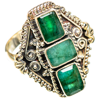 Emerald Rings handcrafted by Ana Silver Co - RING109235 - Photo 2