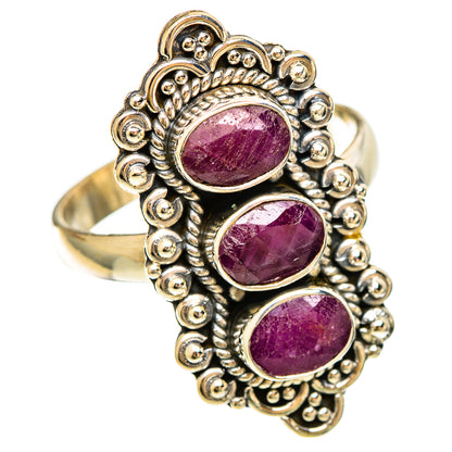 Ruby Rings handcrafted by Ana Silver Co - RING109240 - Photo 2