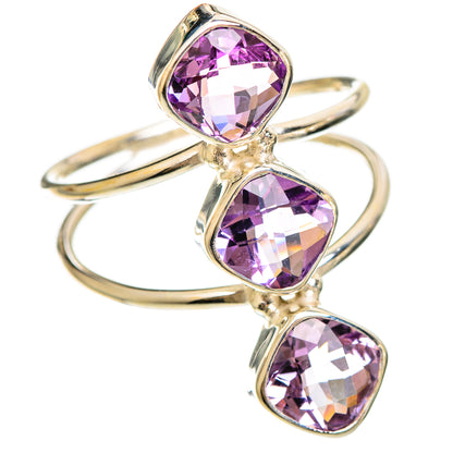 Amethyst Rings handcrafted by Ana Silver Co - RING109242 - Photo 2