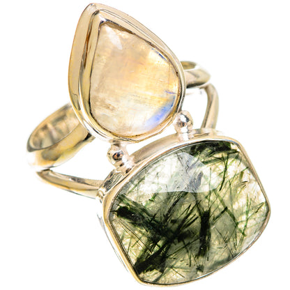 Tourmalinated Quartz Rings handcrafted by Ana Silver Co - RING109243 - Photo 2
